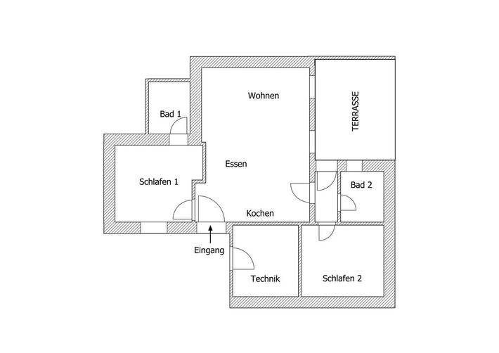 Ganze Wohnung, Ferienwohnung Dalida in Bensersiel, Esens