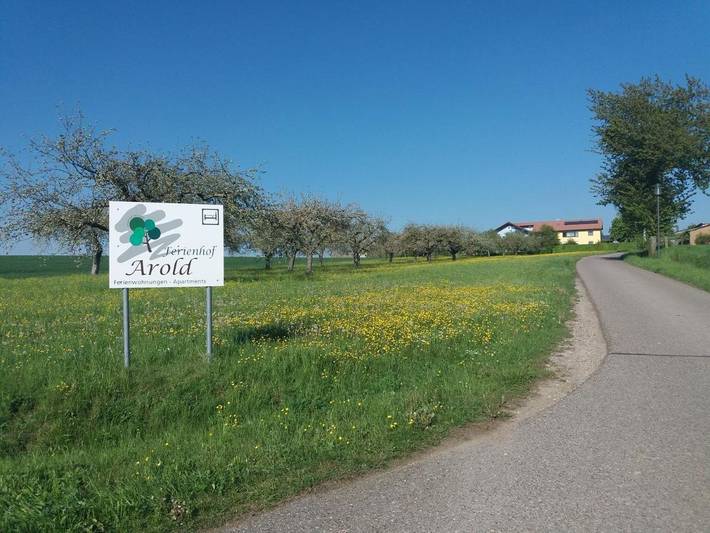 Ferienwohnung für 4 Personen, mit Balkon und Terrasse sowie Garten und Ausblick in Creglingen