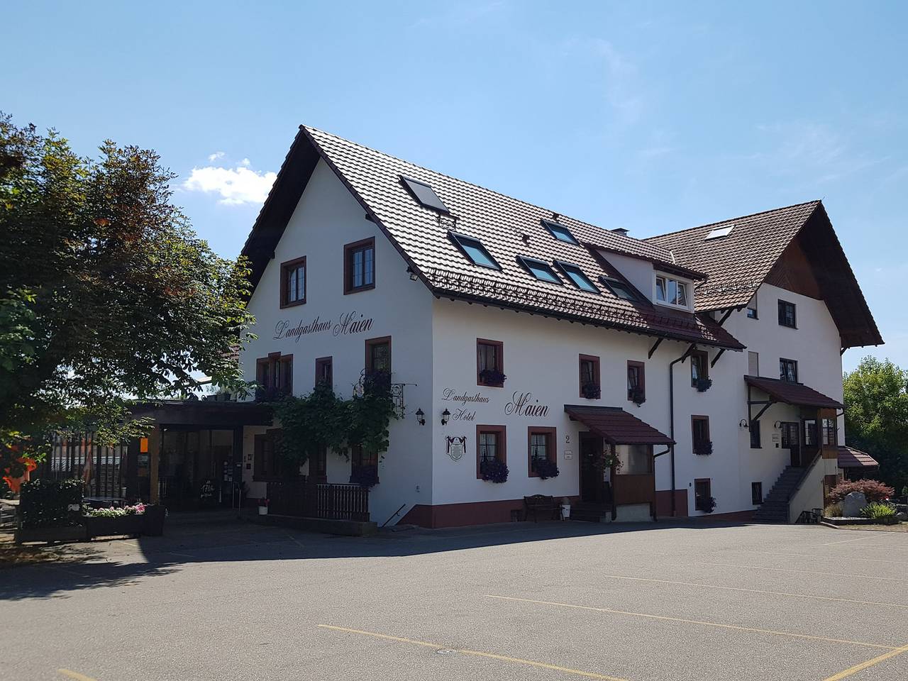 Landgasthaus-Hotel Maien - Einzelzimmer mit Dusche und Wc in Rheinfelden (Baden), Südschwarzwald
