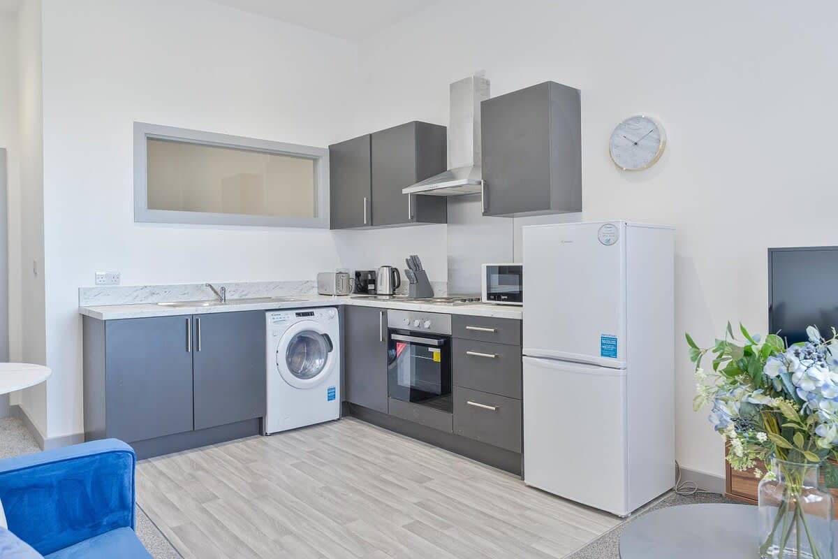 Appartamento intero, 1 Bed Budget Apartment in Central Dudley w Wifi in Dudley, Birmingham e dintorni