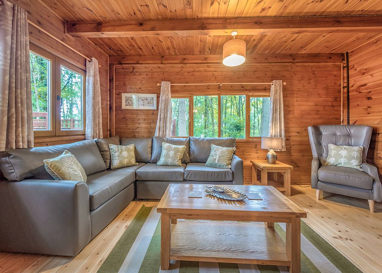 Woodland Hawthorn Lodge in Shropshire