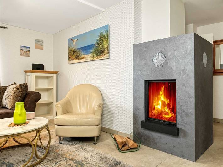 Ganze Wohnung, Ferienwohnung Me-See mit Kamin und Zugang zum Breitling in Nordwestmecklenburg (Wismar und Umgebung)