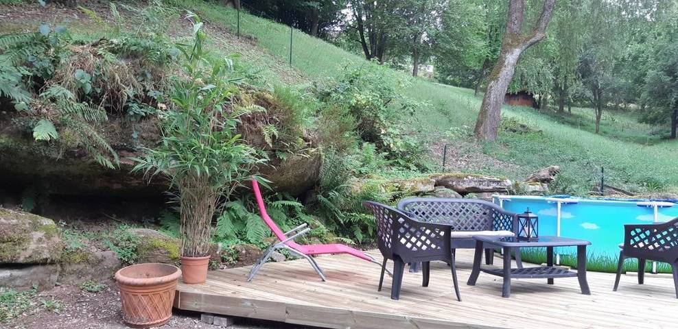 Location de vacances pour 7 personnes, avec jardin et vue, animaux acceptés à Dabo - 2