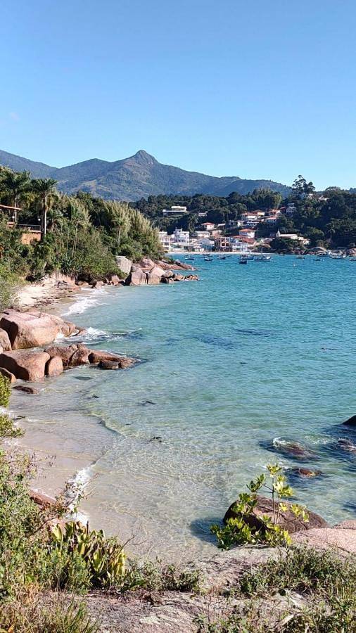 Pousadas para 2 pessoas, com vista e jardim em Governador Celso Ramos