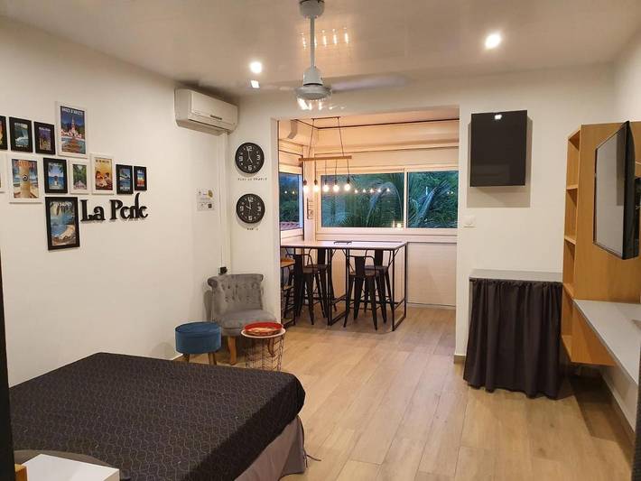 Gîte pour 3 personnes, avec vue ainsi que jardin et piscine dans Anse Corps de Garde - 3