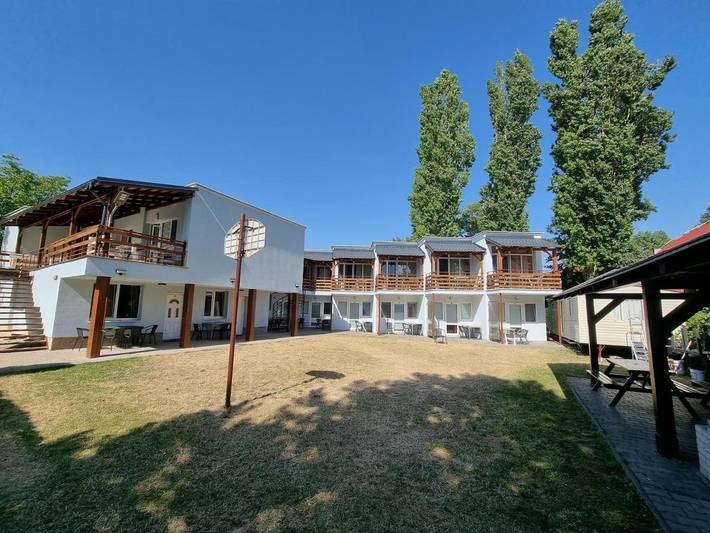 Appartement de vacances pour 5 personnes, avec balcon et jardin