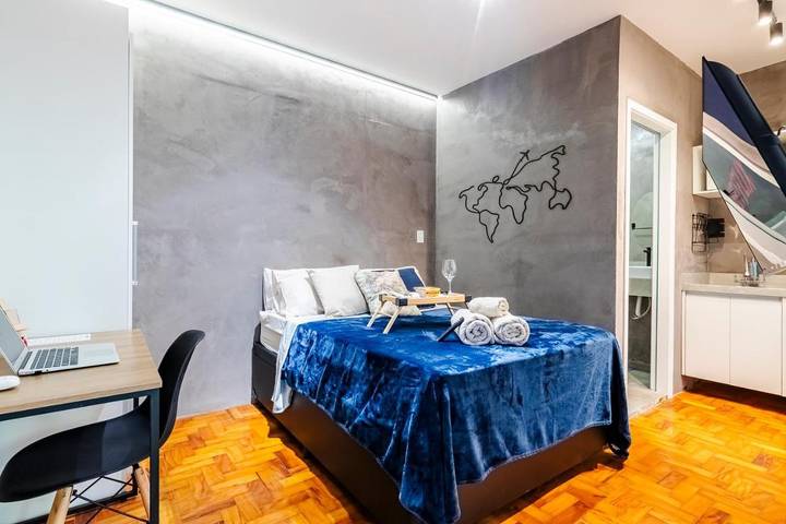 Casas e apartamentos de temporada para 4 pessoas, com jardim em Itaim Bibi