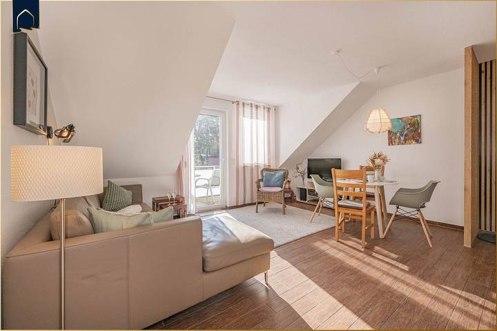 Ferienwohnung für 2 Personen, mit Balkon und Ausblick in Trassenheide - 2