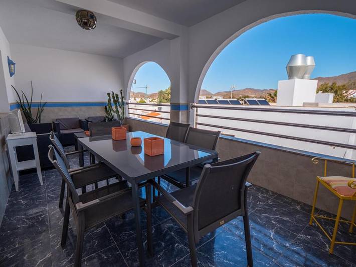 Ferienhaus für 6 Personen, mit Terrasse, mit Haustier in San José (Andalusien)