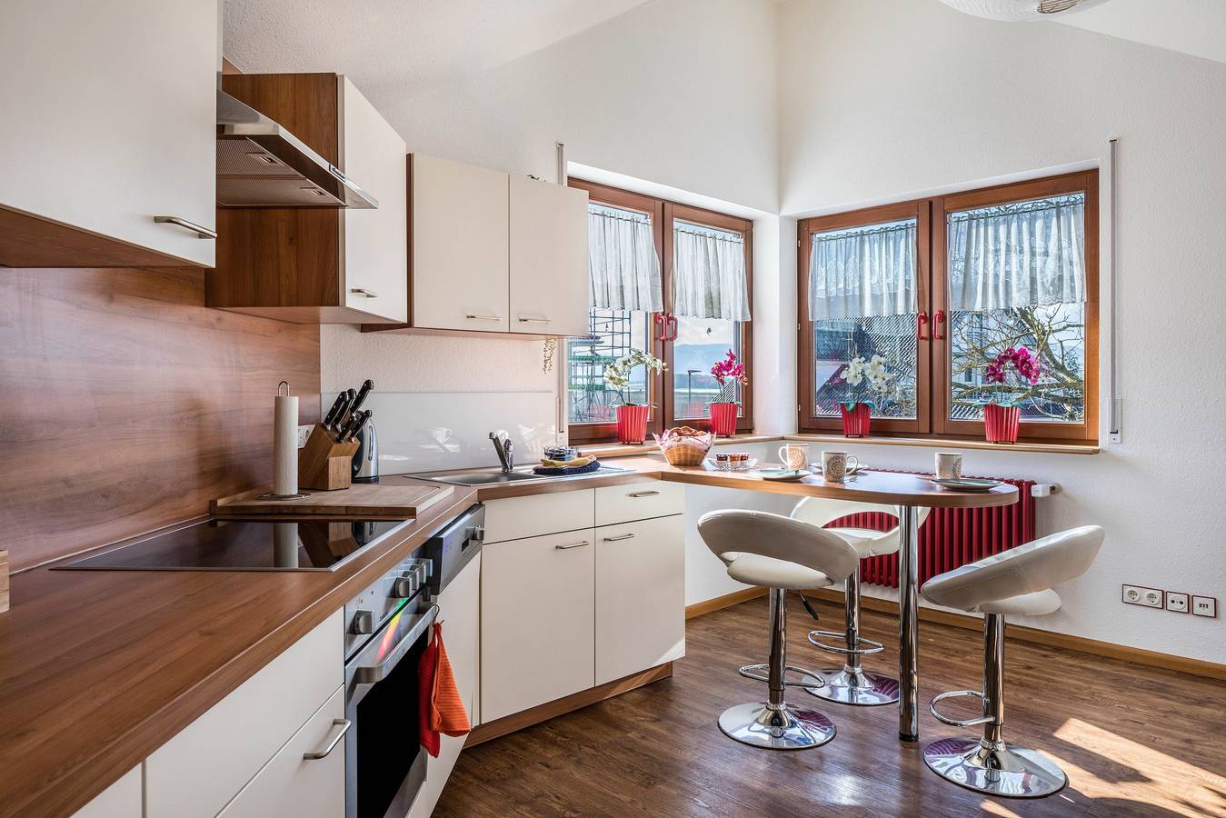 Ganze Wohnung, Apartment 'Dreiländereck' mit Bergblick, privater Terrasse und Wlan in Feldkirch (Deutschland), Hartheim