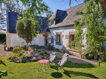 Chambre d’hôte pour 4 personnes, avec jardin dans le Finistère