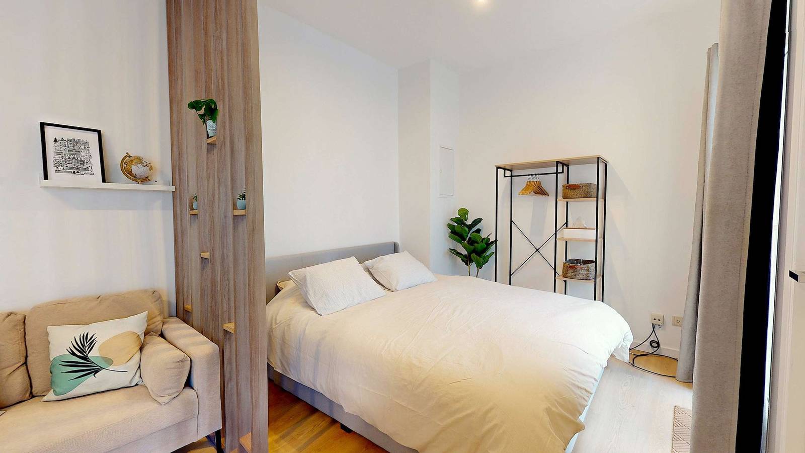Studio entier, Studio cosy centre Bxl avec balcon in Bruxelles, Région de Bruxelles