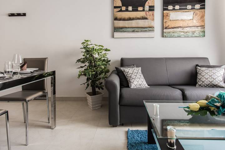 Ganze Wohnung, Ferienwohnung für 4 Personen mit Balkon in Marsaskala, Insel Malta
