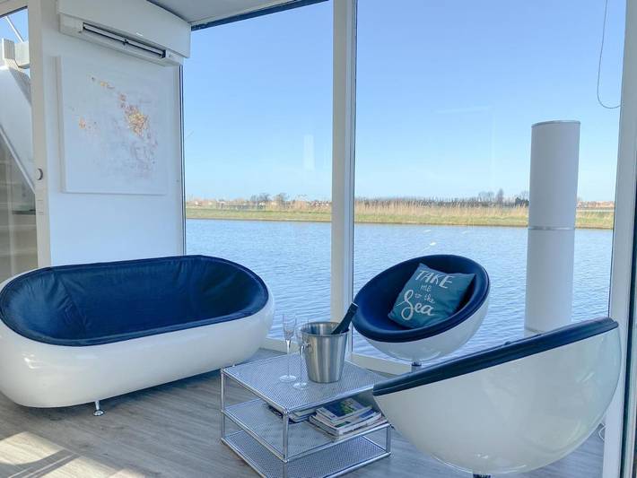 Boot für 4 Personen, mit Seeblick und Terrasse sowie Ausblick in Belgien - 2