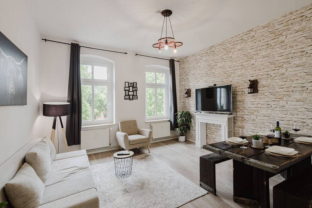 Entire apartment, Vintage Apartment Bauhaus| 2 Bed Rooms| Netflix in Dessau, Dessau-Wörlitz Gartenreich