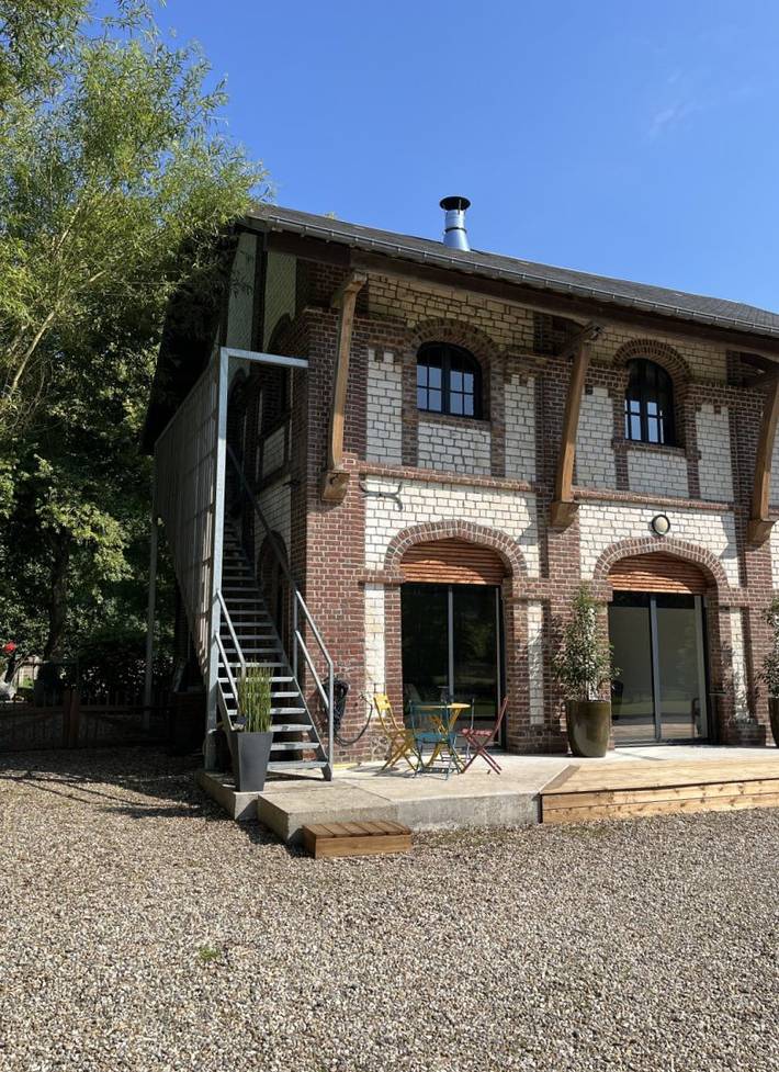 Gîte pour 4 personnes, avec jardin et terrasse à Fontaine-le-Bourg