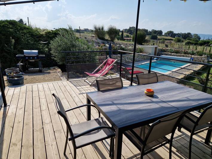 Location de vacances pour 5 personnes, avec jardin à La Bégude-de-Mazenc - 3