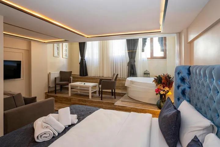 Aparthotel para 5 personas, con jacuzzi y balcón, Familias con niños - 1