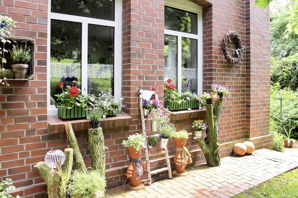 Ganze Wohnung, Herrliche Wohnung für 6 Leute mit  W-Lan, Tv, Innenhof, Haustiere erlaubt und Parkplatz in Oberndorf-Oste, Landkreis Cuxhaven