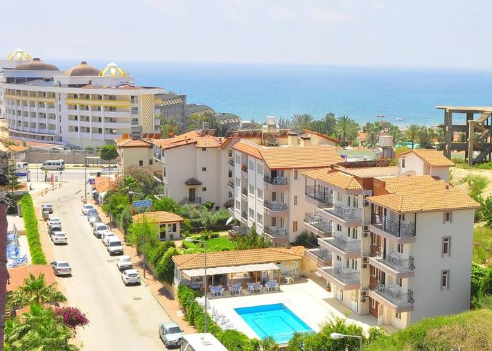 Apartmenthotel für 5 Personen, mit Ausblick und Garten sowie Pool - 1