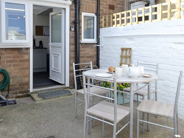 Log cabin for 4 people, with garden in Filey