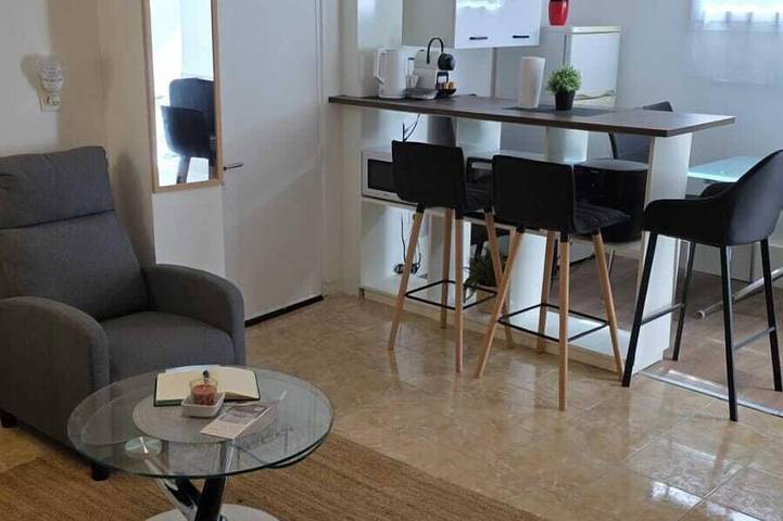 Maison de vacances pour 4 personnes, avec balcon et piscine