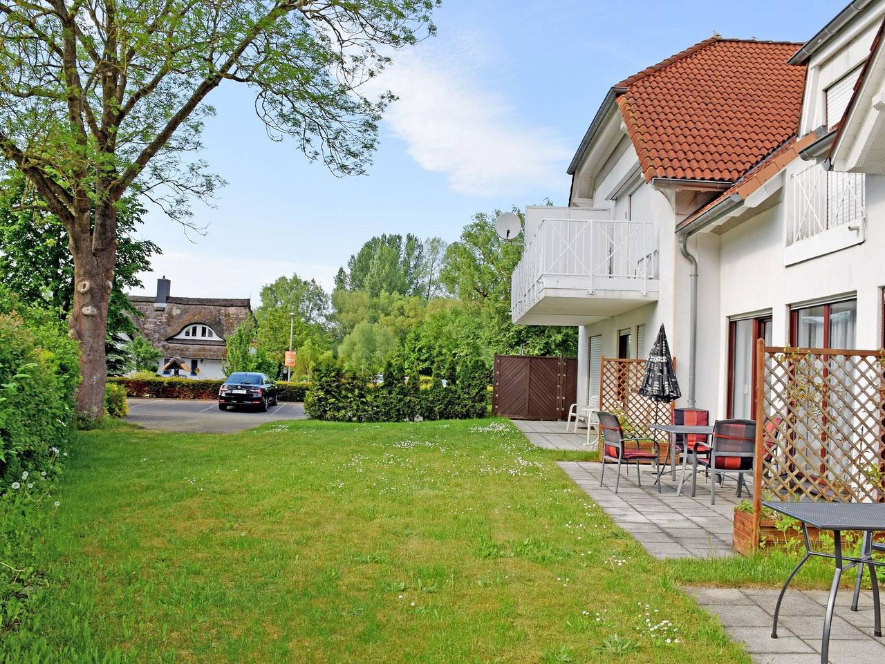 Ganze Ferienwohnung, Ferienwohnung Johanna Terrasse und Gartenblick - Ferienwohnung Johanna mit Terrasse und Gartenblick W 04 in Gustow, Stralsund Umland
