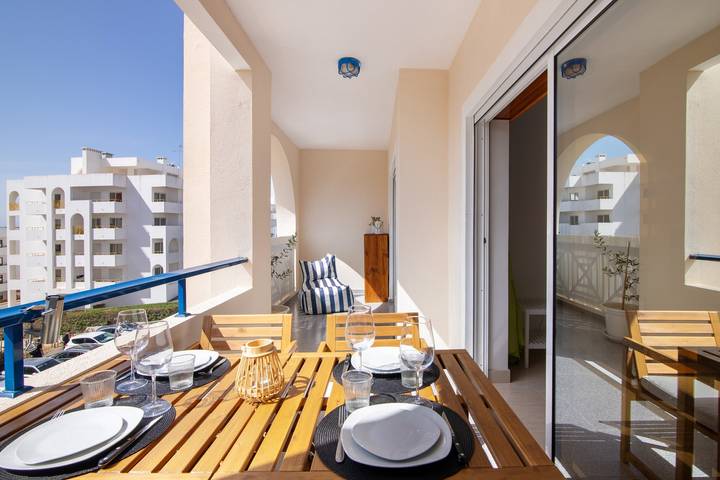 Ferienwohnung für 4 Personen, mit Kinderpool und Balkon, mit Haustier - 1