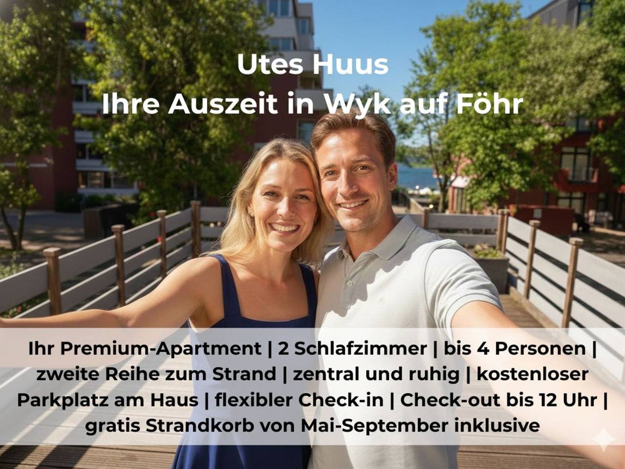 Ganze Ferienwohnung, Utes Huus in Wyk auf Föhr (Stadt), Wyk auf Föhr