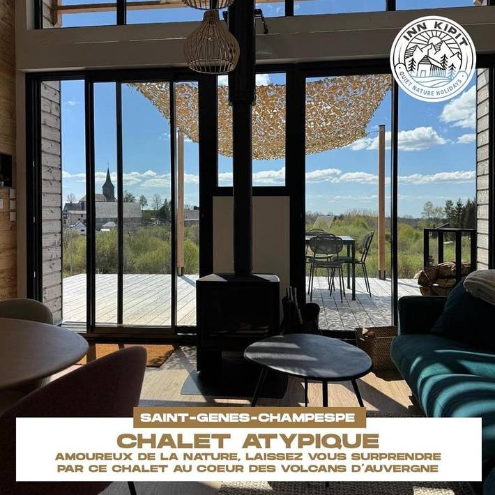 Gîte pour 6 personnes, avec vue et jardin à Saint-Genès-Champespe - 2