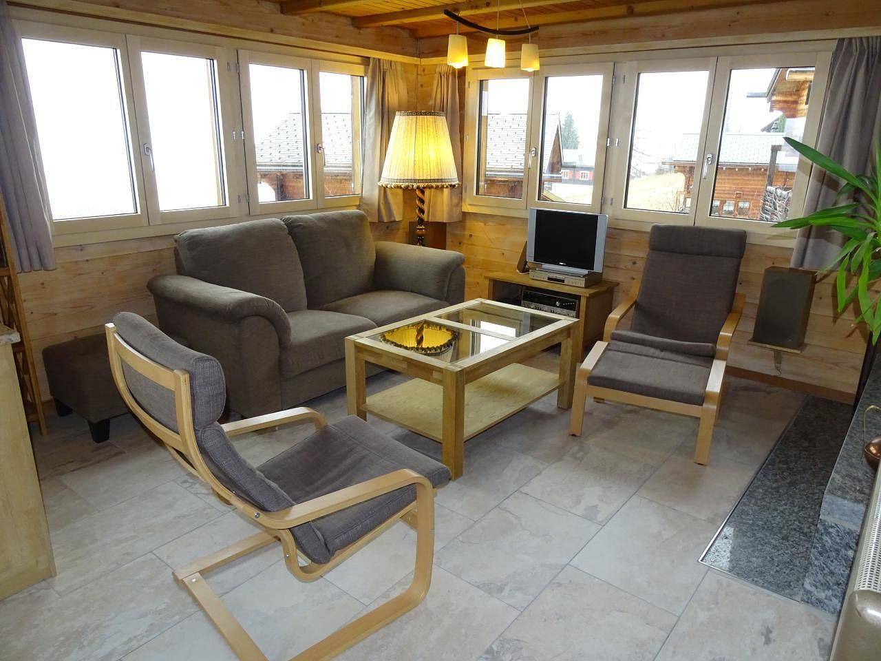 Ganze Ferienwohnung, Chalet Stefanino, 3 1/2 Zimmer in Bellwald, Goms