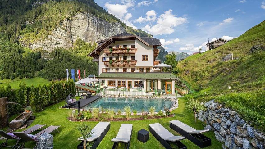 Chalet für 5 Personen, mit Sauna und Garten, kinderfreundlich in Hüttschlag
