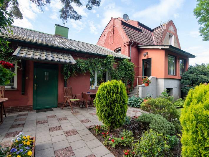 Ferienwohnung für 6 Personen, mit Terrasse und Garten sowie Ausblick