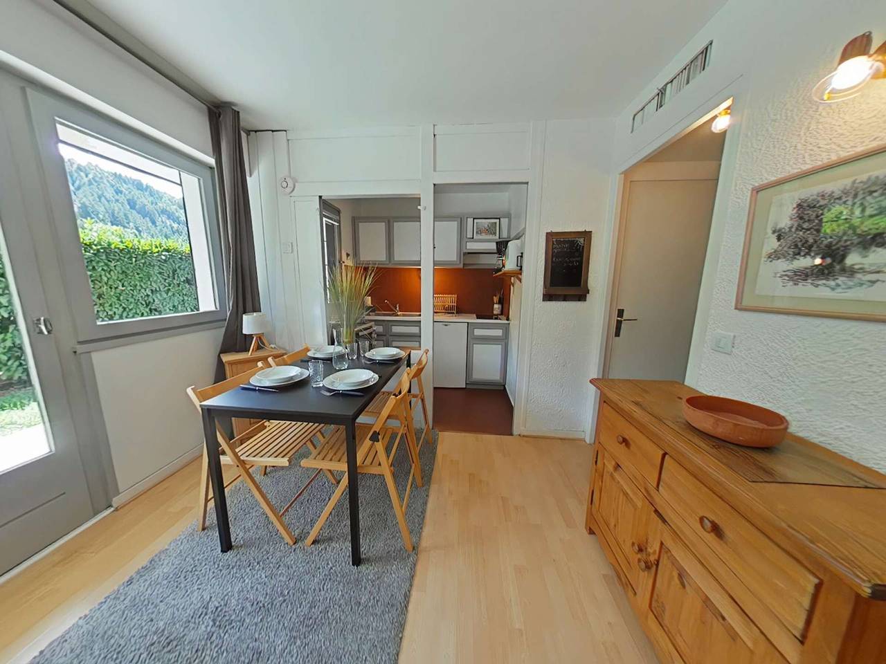 Appartement entier, Appartement pratique, navette à 100m - 4 pers. in Saint-Jean-de-Sixt, Région d'Annecy