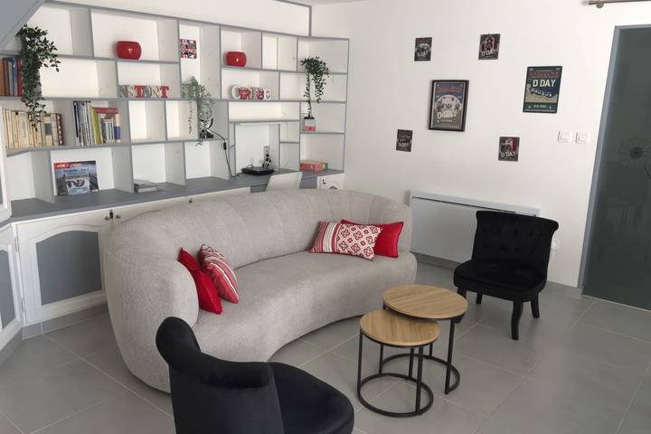 Location de vacances pour 6 personnes, avec terrasse, animaux acceptés à Formigny