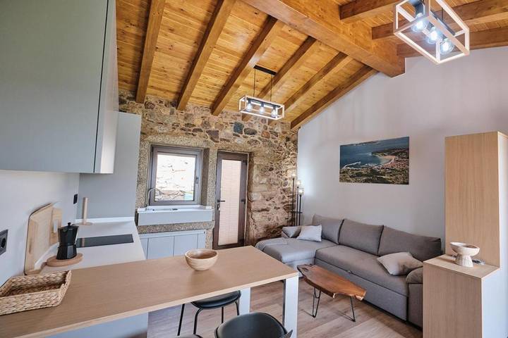 Albergue para 2 personas, con jardín y piscina en Barbanza - 2