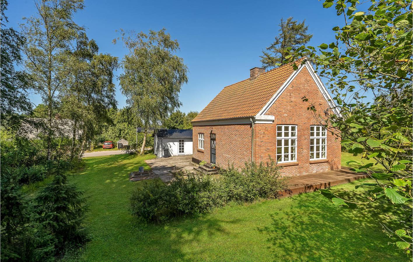 Ferienhaus für 7 Personen mit Terrasse in Tim, Ringkøbing-Skjern