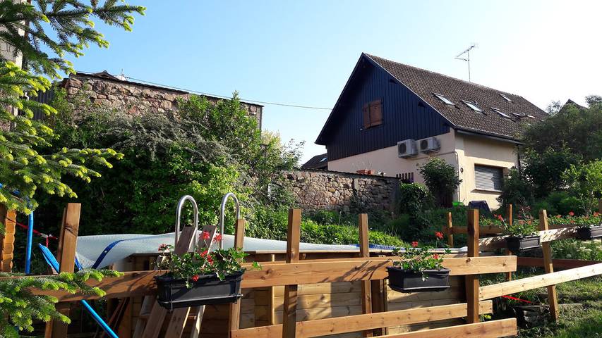 Chambre d’hôte pour 2 personnes, avec jardin et piscine, animaux acceptés dans le Haut-Rhin - 3