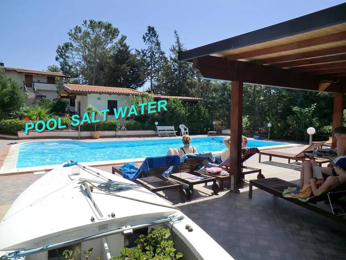 Villa con piscina per 2 persone, con giardino e panorama nonché piscina in Provincia di Palermo
