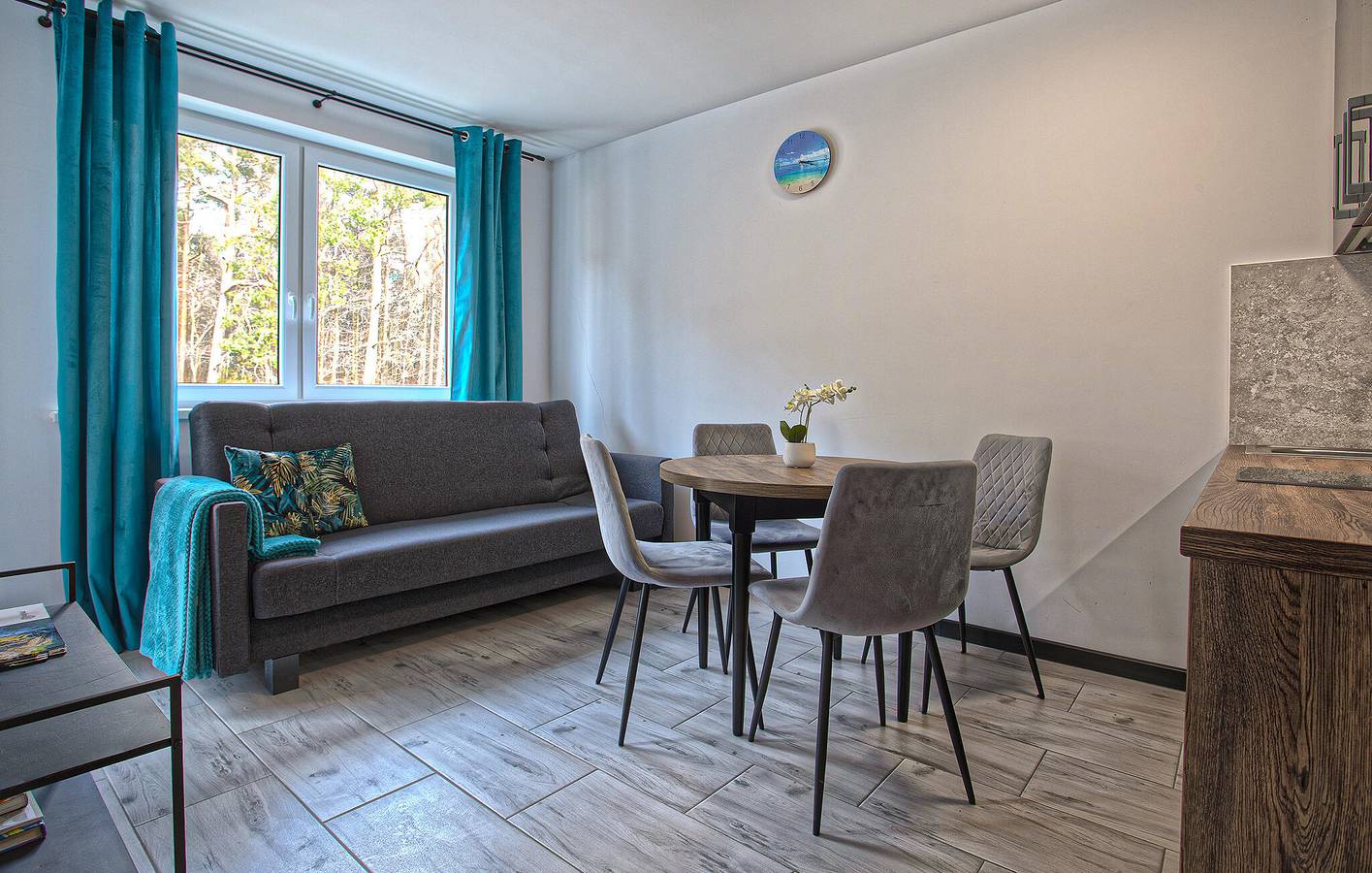 Ganze Ferienwohnung, Ferienwohnung für 4 Personen mit Terrasse in Dębina, Garder See (Polen)