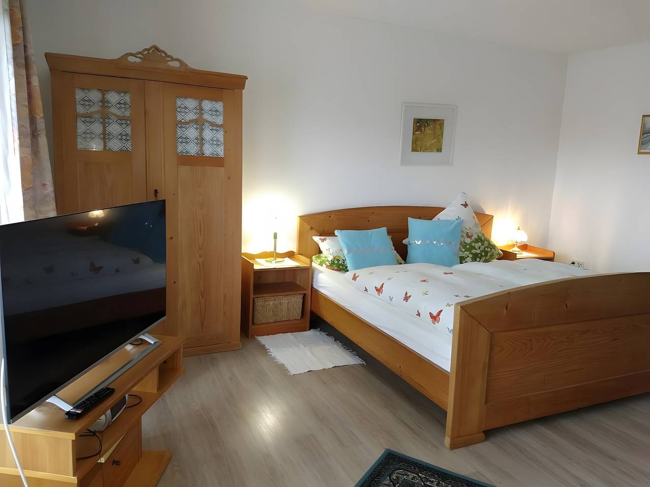 Ganze Wohnung, Ferienwohnung "Grabmeier - Nummer 1" mit Bergblick, privater Terrasse und Wi-Fi in Grainet, Ostbayern