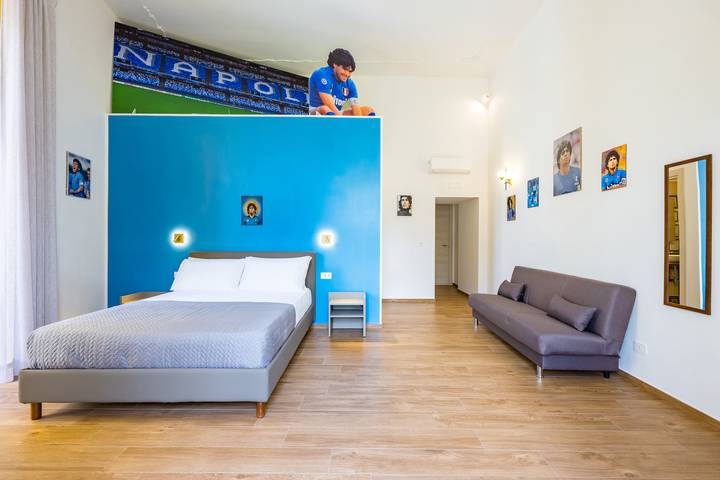 Maison d’hôte pour 5 personnes, avec balcon à Naples - 3