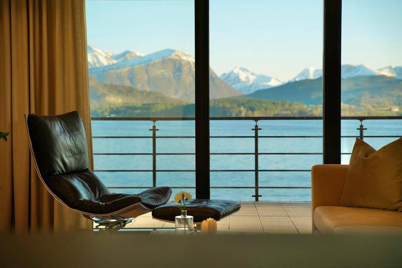Ganze Wohnung, Waterfront Fjord Panorama in Ålesund in Ålesund