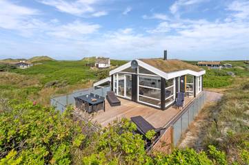 Ferienhaus mit Meerblick für 8 Personen, mit Terrasse und Sauna sowie Whirlpool in Jammerbugt