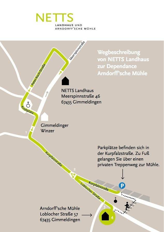 Hotel für 2 Personen, mit Terrasse und Garten in Gimmeldingen - 4