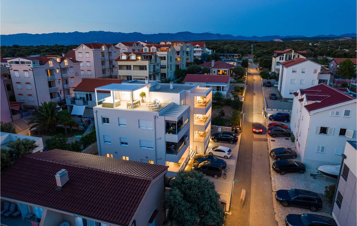 Apartament Wakacyjny dla 8 osoby w Mandre, Pag (Wyspa)
