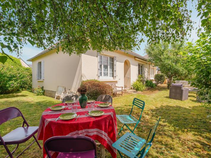 Maison de vacances pour 6 personnes, avec jardin et terrasse à Dinard