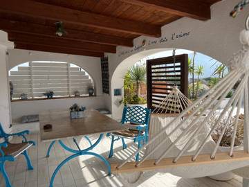 Maison d’hôte pour 2 personnes, avec terrasse et vue, animaux acceptés à Pompei