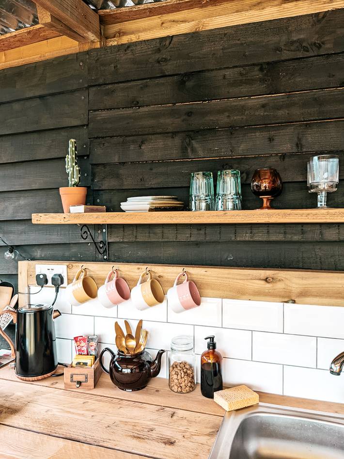 Tipi für 2 Personen, mit Garten, mit Haustier in England - 4