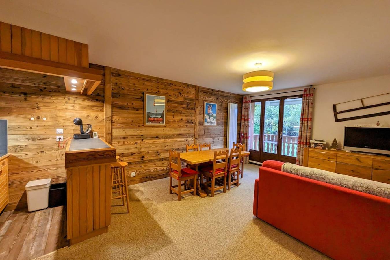 Appartement entier, Superbe appartement au pied des pistes - Le chamois*** in Le Revard, Les Déserts